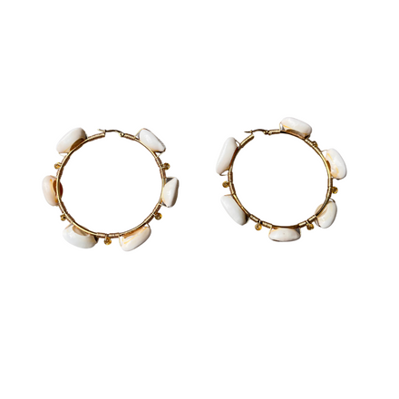 Sand Beaded Earrings