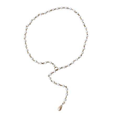 Frost Beaded Necklace