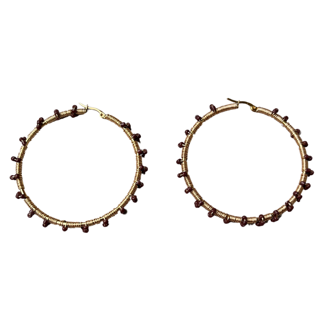 Shore Beaded Earrings