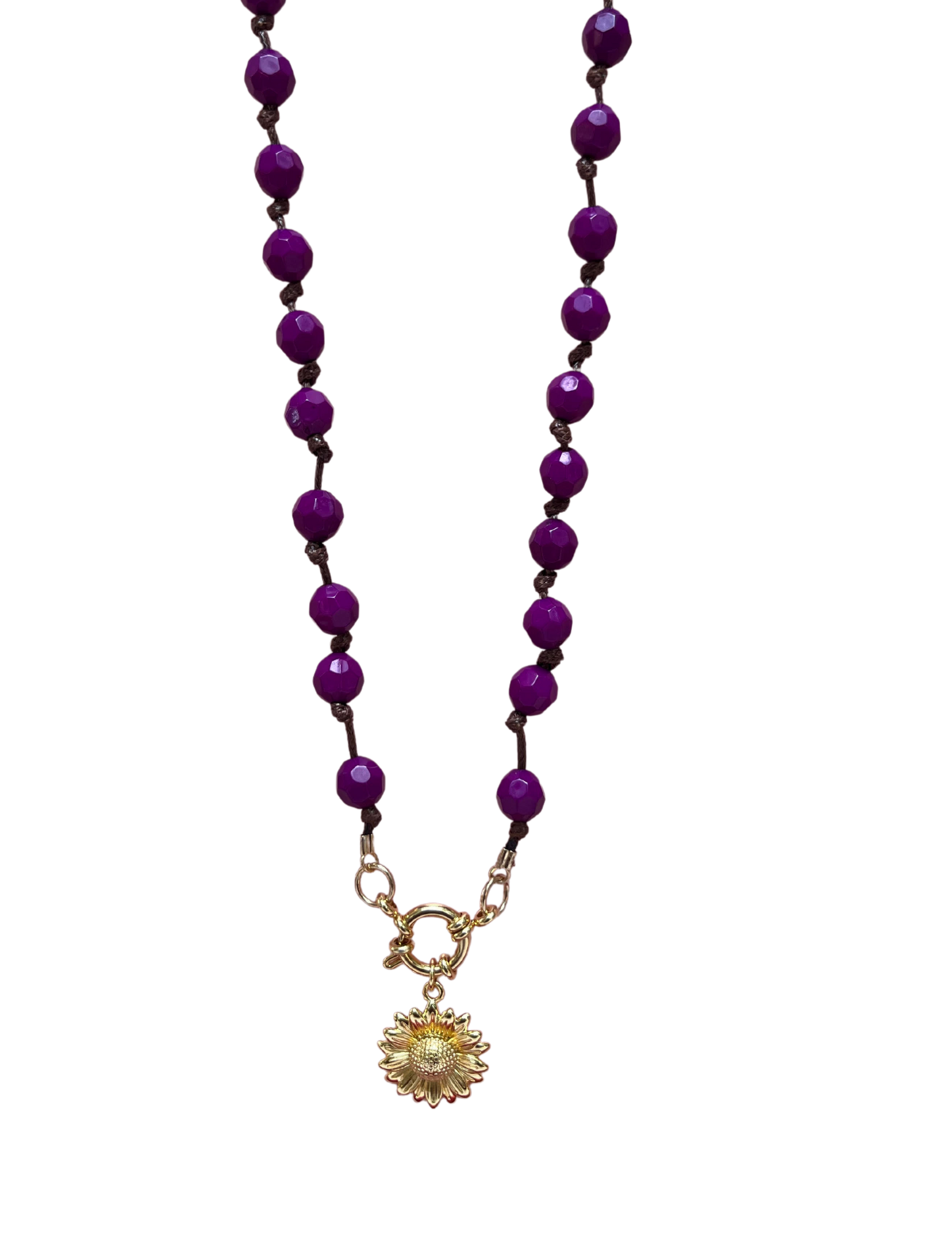 Iris Beaded Necklace