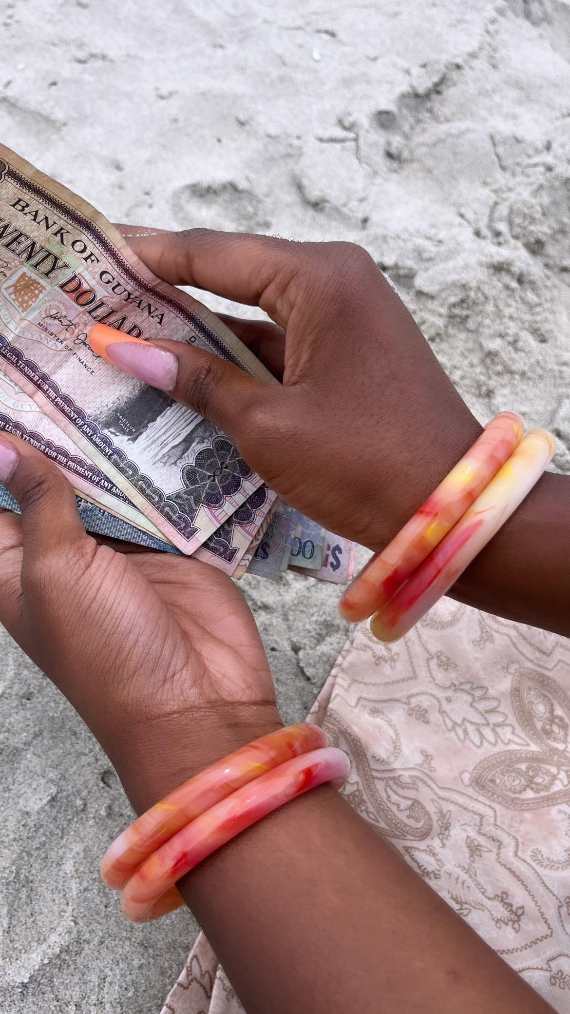 Sun Glass Bangle Set