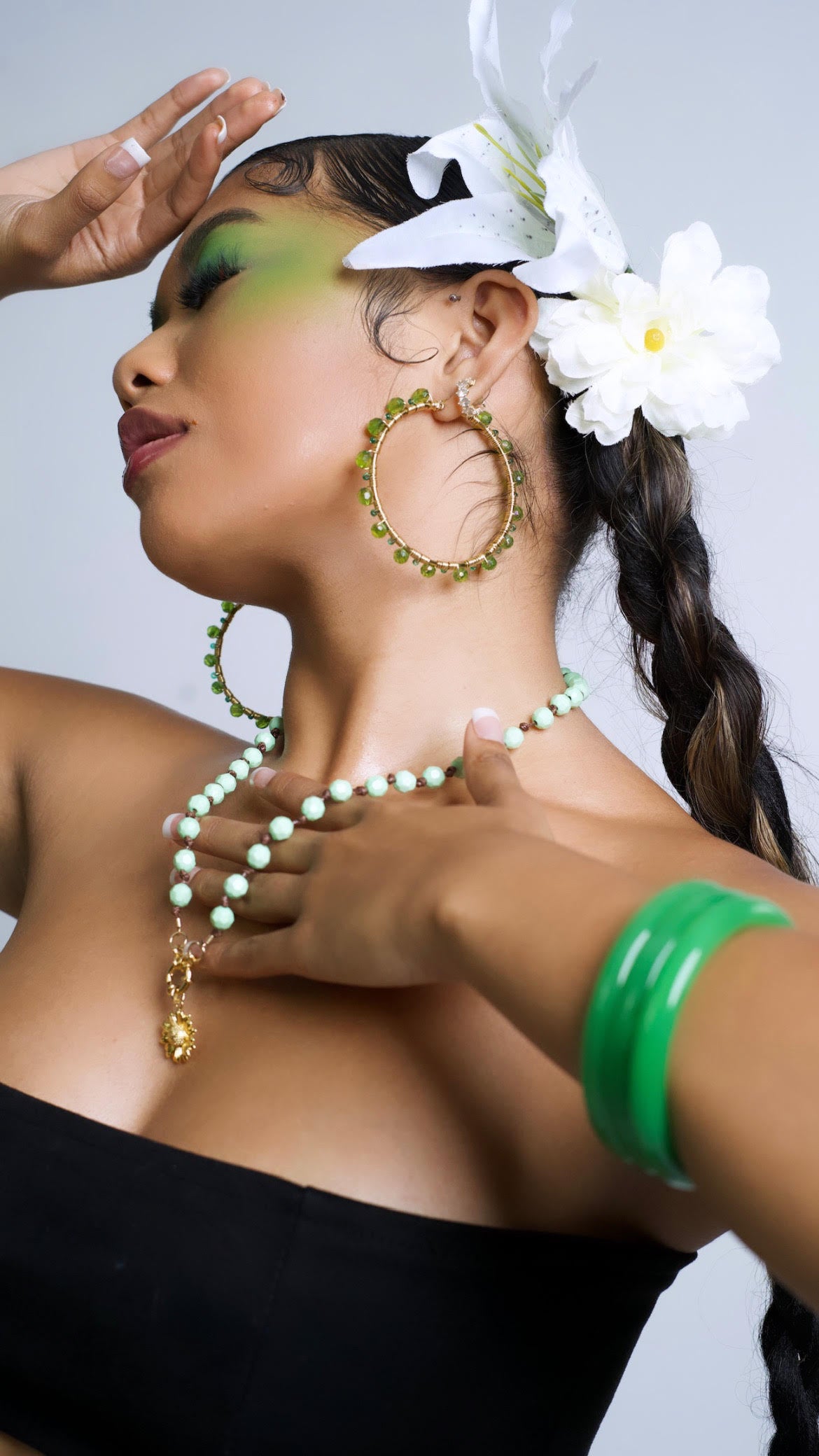 Canna Beaded Necklace