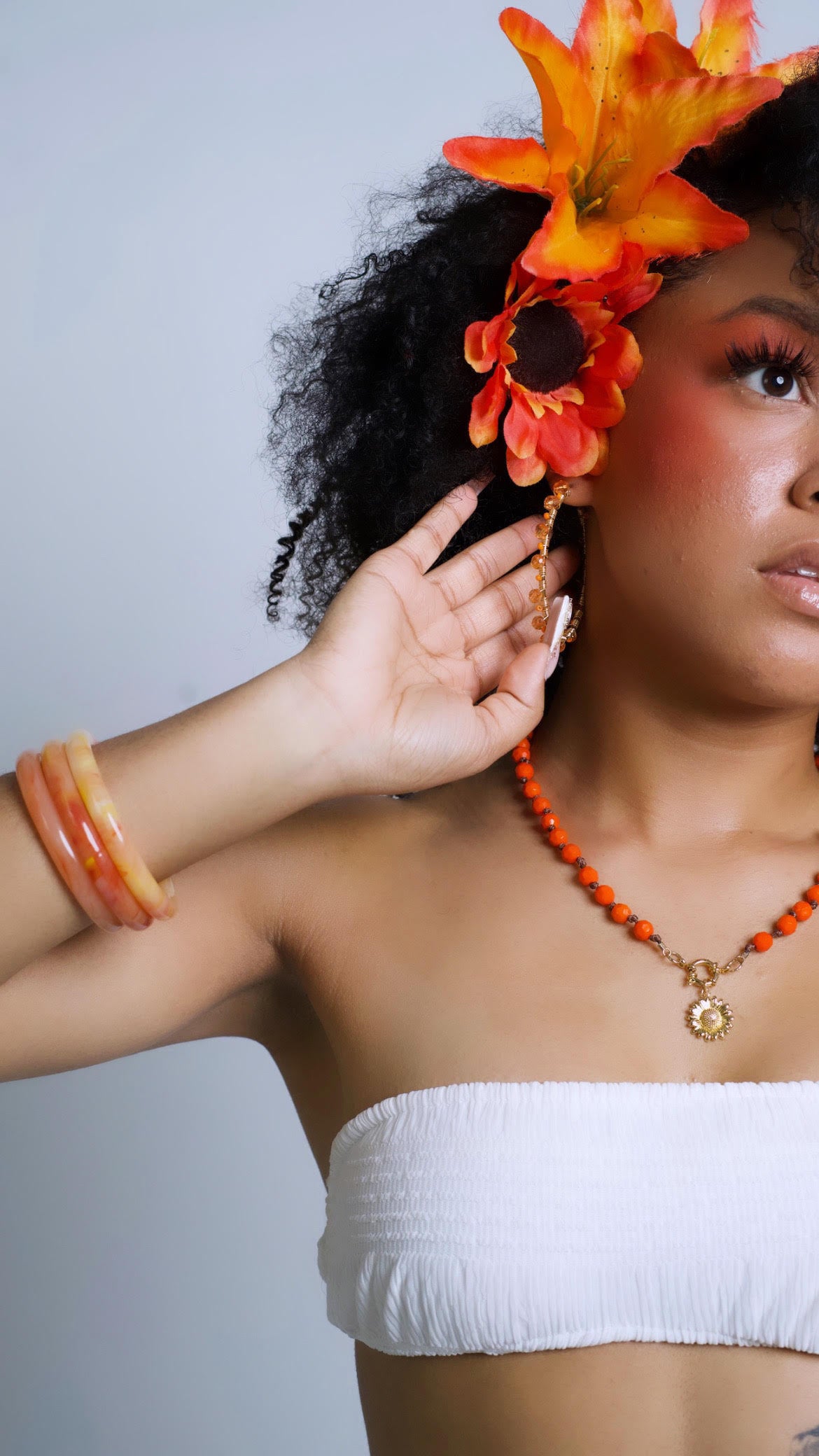 Ember Beaded Necklace