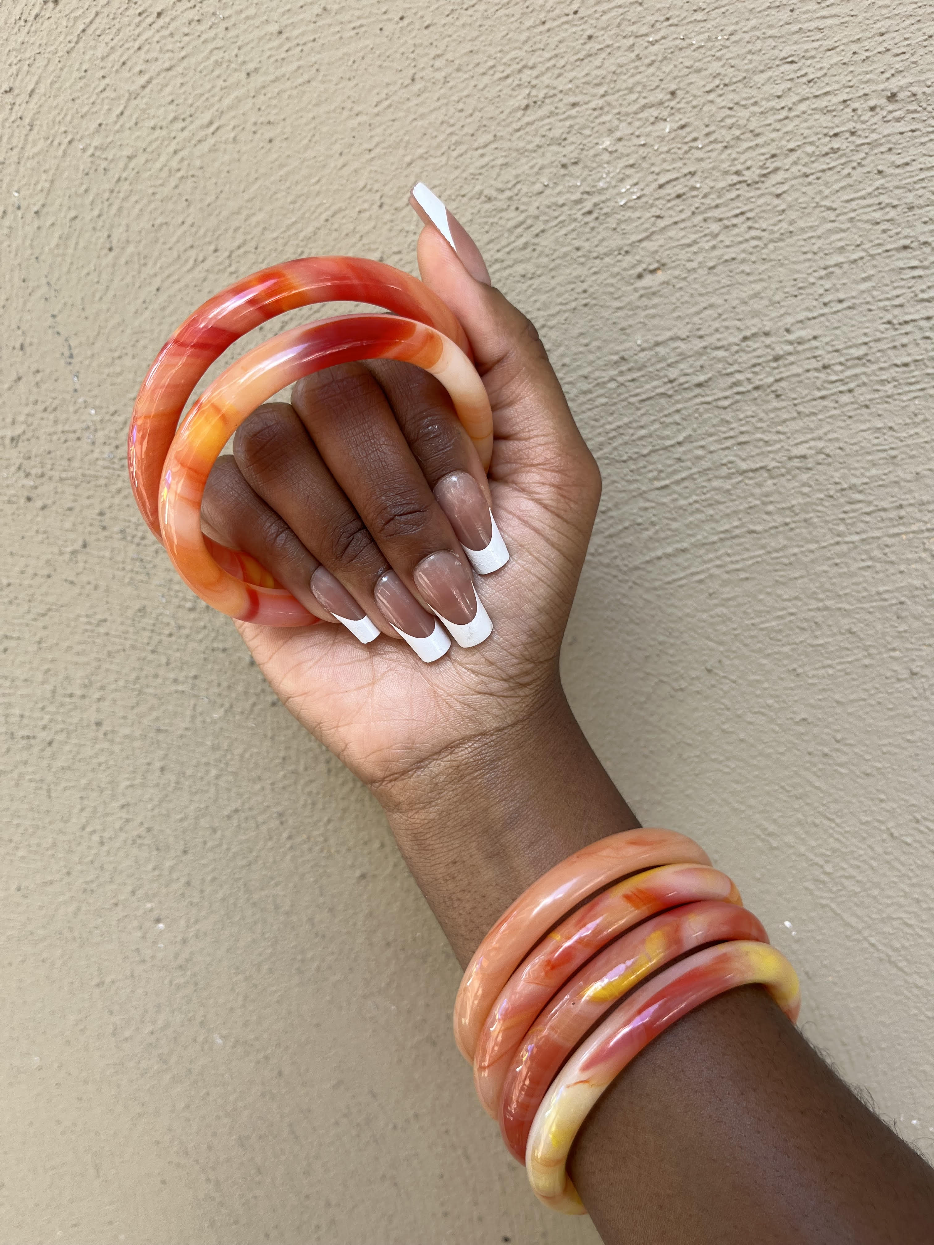 Sun Glass Bangle Set