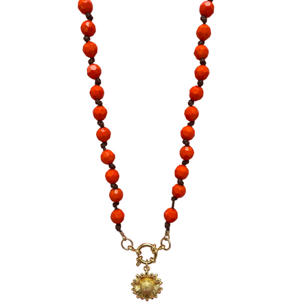 Ember Beaded Necklace